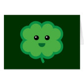 Cute Four Leaf Clover (Front Horizontal)