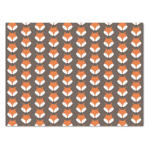 Cute Fox Animal Tissue Paper