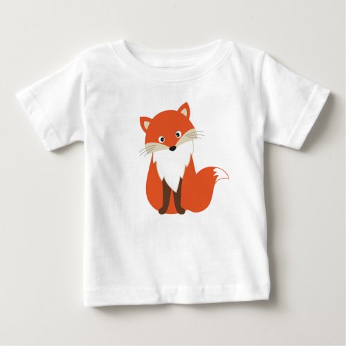 Cute Fox Baby Fox Forest Fox ToddlerT_Shirt Baby T_Shirt