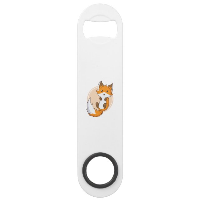 cute fox bar key (Front)