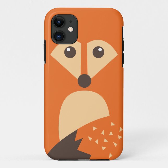 Cute Fox Character iPhone 5/5S Case (Back)