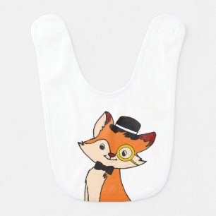Cute Fox Clipart Oh For Fox Sake Epic Sarcastic Cr Baby Bib