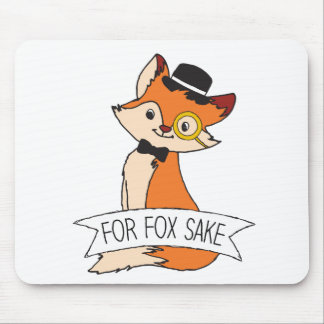 Cute Fox Clipart Oh For Fox Sake Epic Sarcastic Mouse Pad