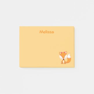 Cute fox golden color
