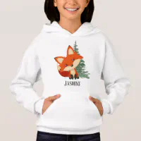 Cute discount fox hoodie