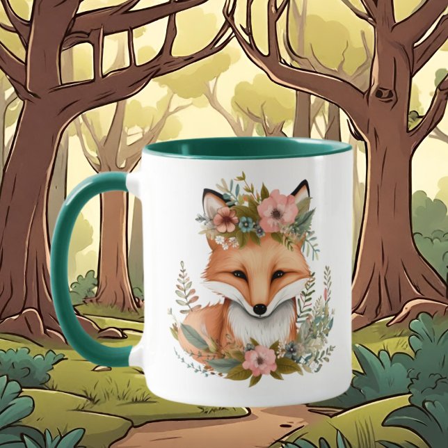 cute fox lovers animal mug (Creator Uploaded)