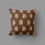 Cute Fox Pattern Throw Pillow