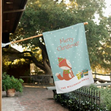 Cute Fox Personalized Christmas