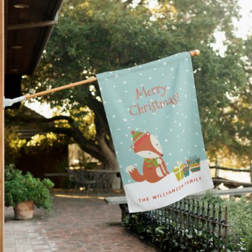 Cute Fox Personalized Christmas