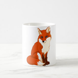 Cute Fox Sitting Mug