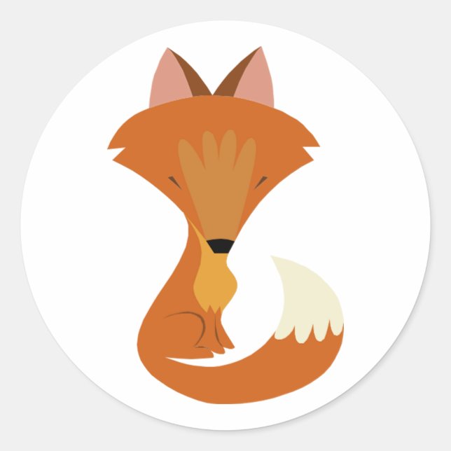 Cute Fox Stickers (Front)