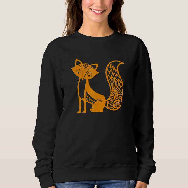 Cute Fox Sweatshirt (Front)