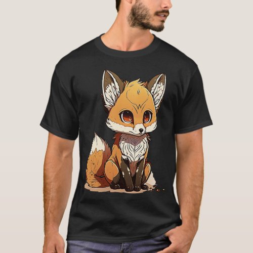 Cute Fox T_Shirt