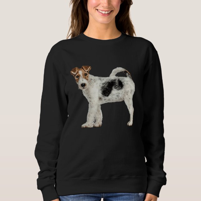 Cute Fox Terrier Sweatshirt (Front)