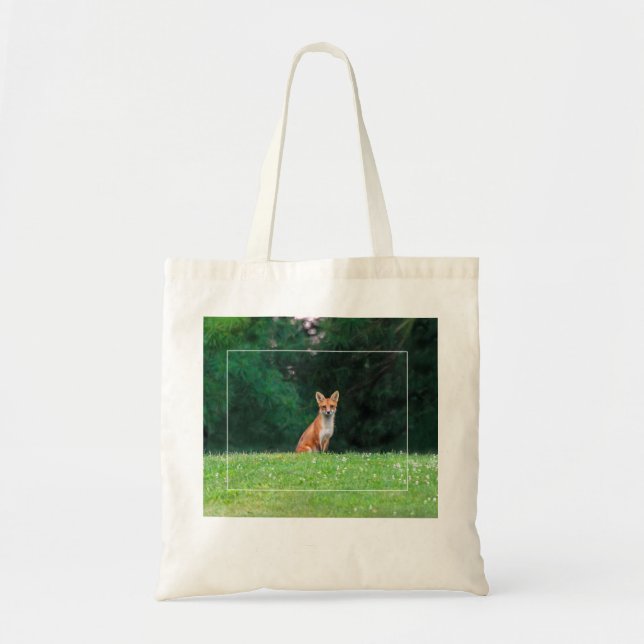 Cute Fox Tote Bag (Front)
