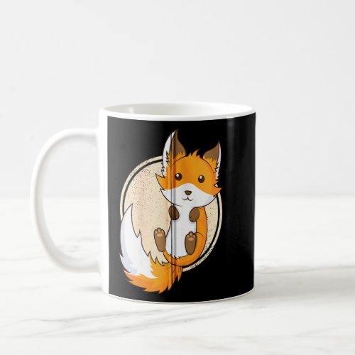 Cute Fox Zip  Coffee Mug