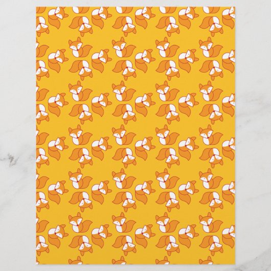 Cute foxy pattern (Front)