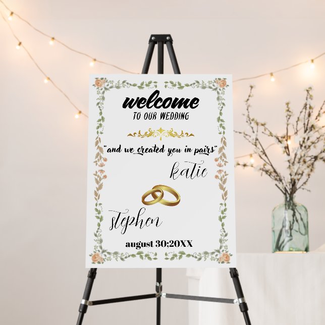  cute Frame flowers Wedding Foam Board (In Situ (Stand))