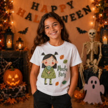 Cute Frankenstein Girl Monster Party Halloween