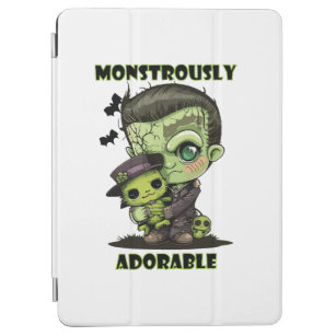  Cute Frankenstein Monster with plushie iPad Air Cover