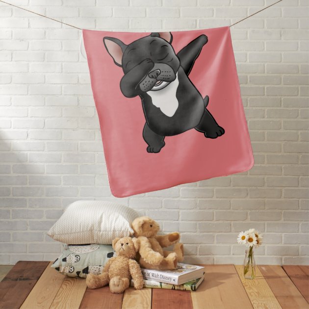 Bulldog discount baby blanket