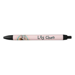 Cute French Bulldog Back to School Rainbow Pen