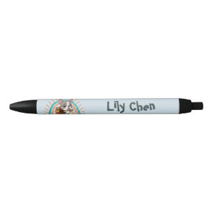 Cute French Bulldog Back to School Rainbow Pen