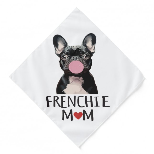 Cute French bulldog Bandana (Front)