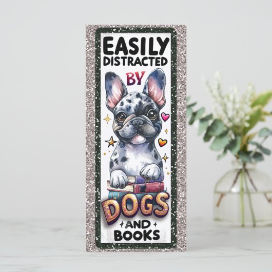 Cute French Bulldog Bookmarker (Standing Front)