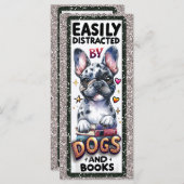 Cute French Bulldog Bookmarker (Front/Back)