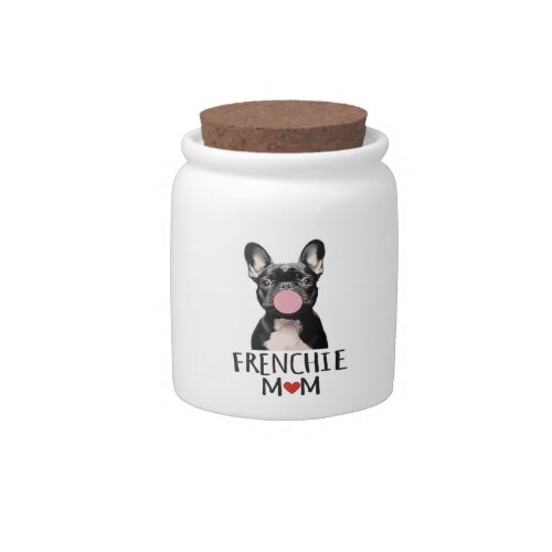 Cute French bulldog Candy Jar