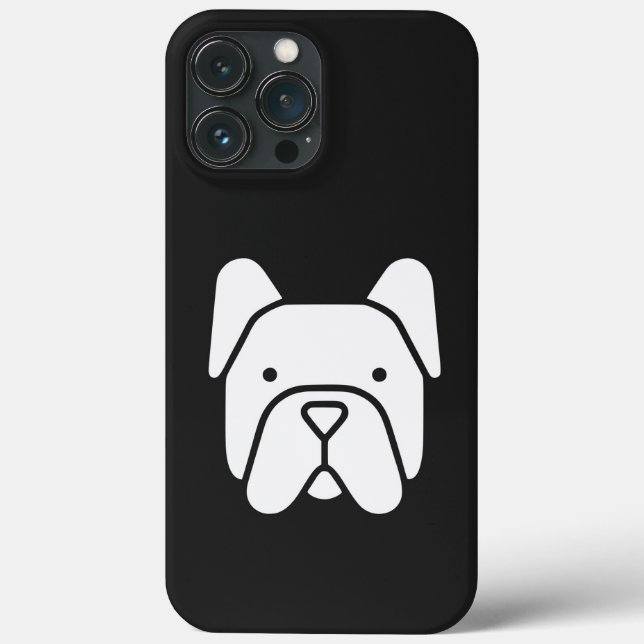 Cute French Bulldog Case-Mate iPhone Case (Back)