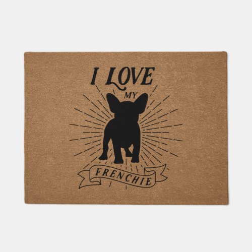 Cute French Bulldog Frenchie Lover Owner Gift Door Doormat