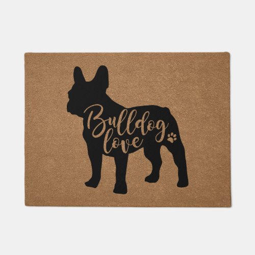 Cute French Bulldog Frenchie Lover Owner Gift Doormat