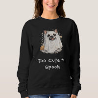 Cute French Bulldog Halloween Ghost Spook