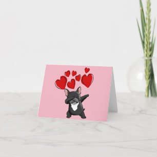 Cute French Bulldog Holiday Card
