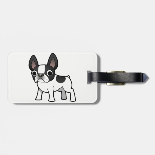 Cute French Bulldog Luggage Tag