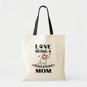 Cute French Bulldog Mom Puppy Dog Gift Frenchie Tote Bag