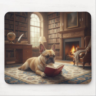 Cute French Bulldog Mouse Pad
