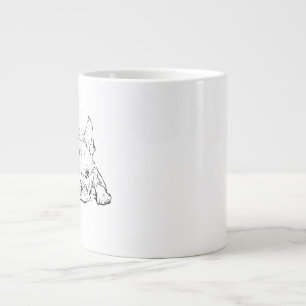 Cute French Bulldog Mug, Personalized Coffee Giant Coffee Mug