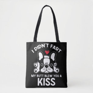 Cute French Bulldog Owner Frenchie Dog Love Tote Bag