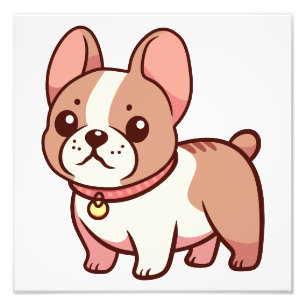 Cute French Bulldog Photo Print