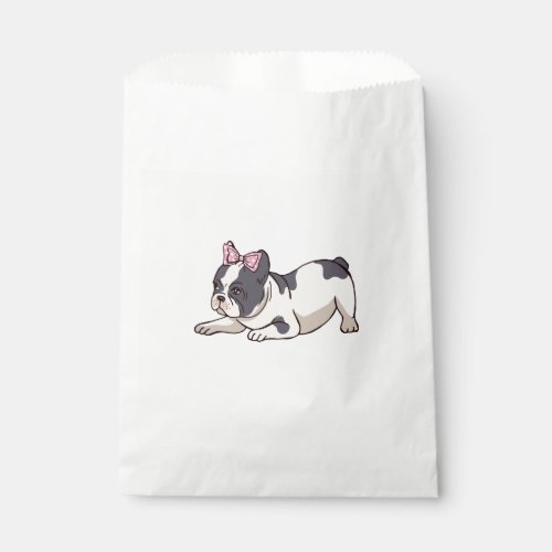 Cute French Bulldog Puppy Dog  Frenchie Party Favor Bag