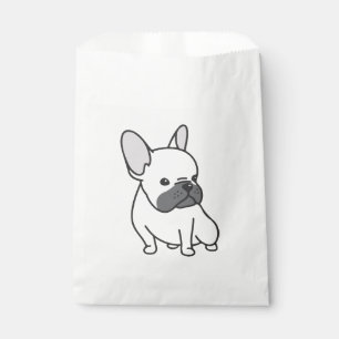 Cute French Bulldog Puppy Dog Frenchie Party Favor Bag