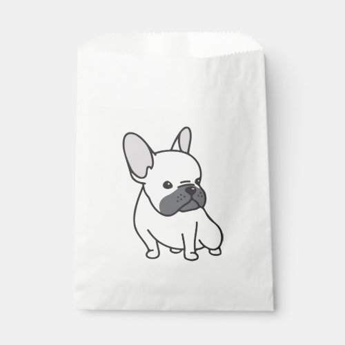 Cute French Bulldog Puppy Dog  Frenchie Party Favor Bag