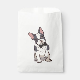 Cute French Bulldog Puppy Dog Frenchie Party Favor Bag