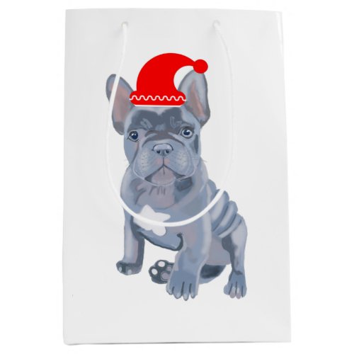 Cute French Bulldog Puppy Medium Gift Bag