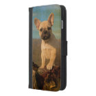 Cute French Bulldog puppy, vintage