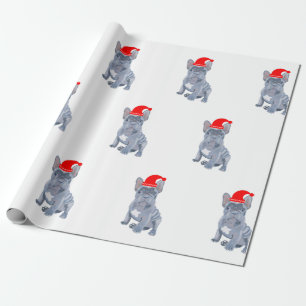 Cute French Bulldog Puppy Wrapping Paper
