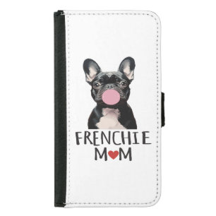Cute French bulldog Samsung Galaxy S5 Wallet Case